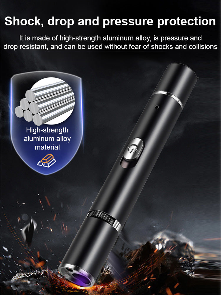 ⚡High-intensity laser pointer, requiring only monthly recharging